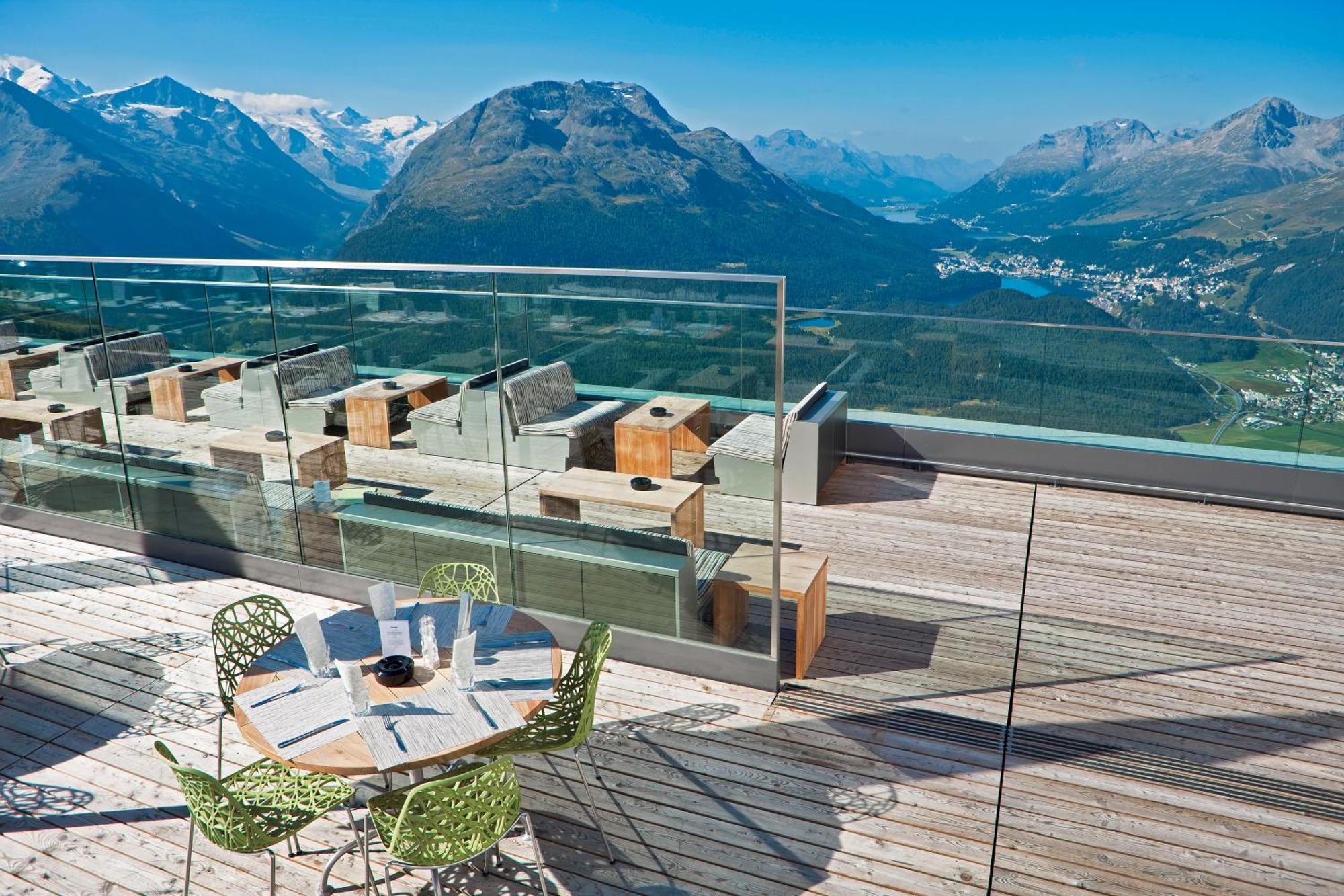 Romantik Hotel Muottas Muragl Samedan Eksteriør billede
